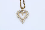 14kt Yellow Gold Diamond Heart Pendant .80 TWC 14 KT Karat