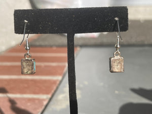 Vintage Turquoise Gemstone drop earrings Mexico, Southwestern