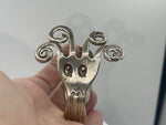 Fork Bracelet 1800’s Georgian / Victorian Sterling - Coin Silver Antique Monogrammed R & W Wilson 1825-1869